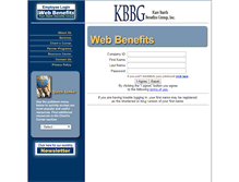 Tablet Screenshot of kbbg.4mybenefits.com
