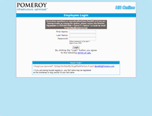 Tablet Screenshot of pomeroy.4mybenefits.com