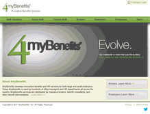 Tablet Screenshot of 4mybenefits.com